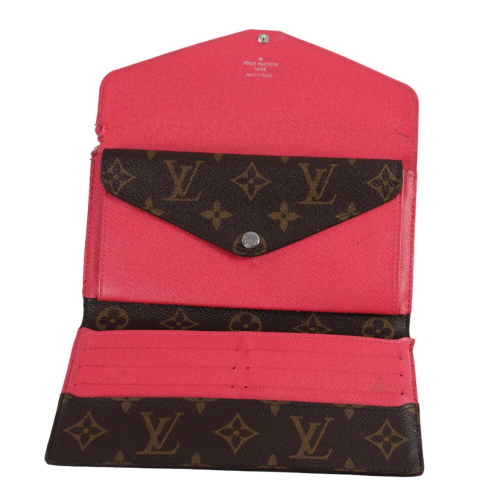 Louis Vuitton Pigment Marie-Lou Monogram & Red Long Wallet - Picture 4 of 9